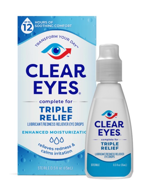 Clear Eyes® Triple Relief Eye Drops 4148